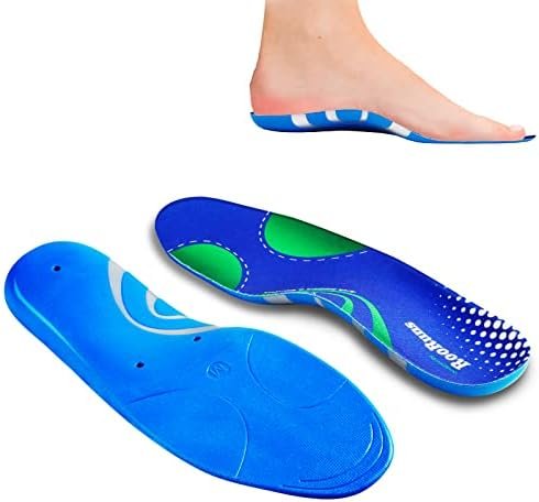 Plantar Fasciitis Arch Support Insoles for Women and Men, Athletic Orthotic Shoe Inserts PU Shock Absorption High Arch Supports Inserts for Flat Feet Foot, Relieve Heel Pain and Arch Pain (XL)