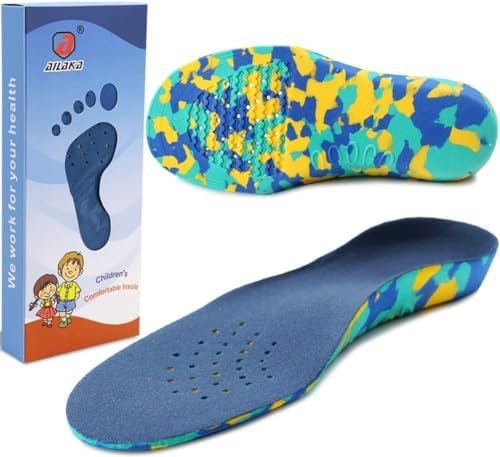 Ailaka Kids Orthotic Cushioning Arch Support Shoe Insoles