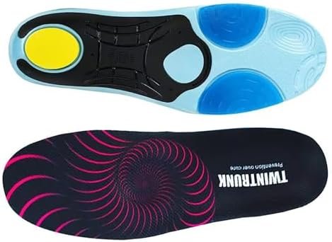 Arch Pain Relief Insoles - Support Orthotics for Cleats, Tight Shoes - Plantar Fasciitis Relief, Mild Pronation, Shin Splints, Heel Pain【Men's 9-9.5 /Women's9.5-10】