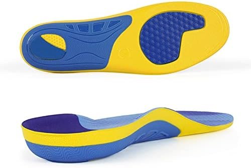 Athletic Comfort Insoles for Sports Walking Running Training Hiking Men Women Shock Absorbing Cushioning Gel Shoe Inserts for Foot Pain Relief