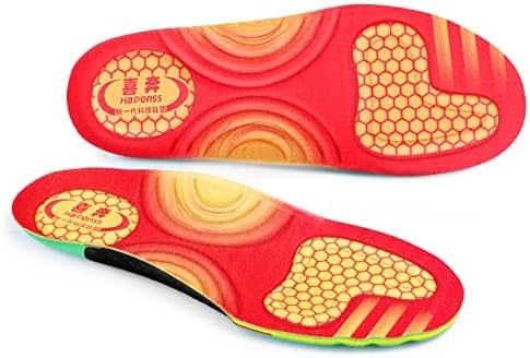 Basketball Volleyball Shoes Insole Series, Best for Ankle Arch Support Foot Insole for Men Women, Designed for Breathable and Deodorization During Sports, Mens 10-10 1/2 | Womens 12-12 1/2