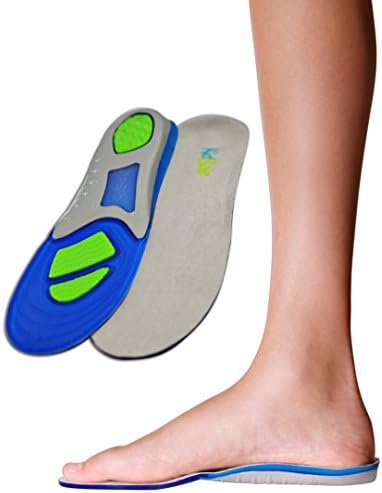 Children's Athletic Gel Insoles for Cushion and Comfort for Active Children ((24 CM) Kids Size 2-6)