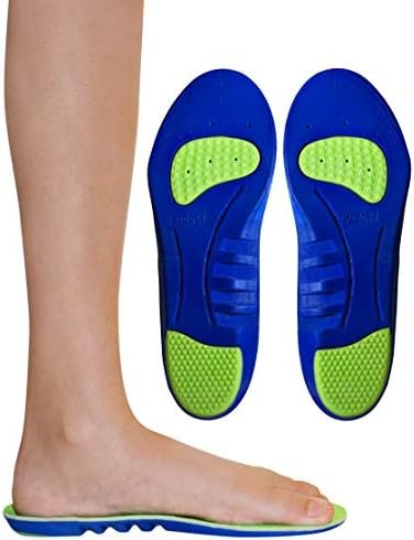 KidSole Slim Memory Foam Sport Children's Athletic Memory Foam with Extra Memory Foam Top Layer (24 cm (Kids' Size 3-6)