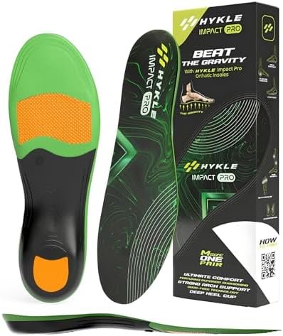 Premium Orthotics for Plantar Fasciitis Relief, Overpronation & Shin Splints - Orthopedic Insoles for Women - Plantar Fasciitis Insoles for Men - Arch Support Insoles All Day Pain Relief L