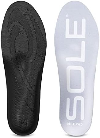 SOLE Active Thin Plantar Fasciitis Insoles, Men & Women - Arch Support Inserts for Foot Health and Heel Pain Relief, Orthotic Shoe Inserts - Multiple Sizes