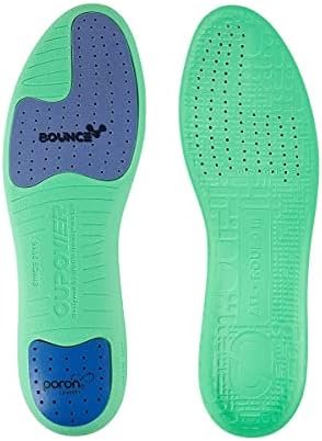 Soccer Cleat Insoles Insert Gen3-Slim Thickenss Green Tornado (US9.5-10)