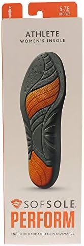 Sof Sole Athlete Insole R9 Multi 5-7.5 M
