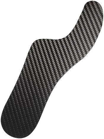 1 Pcs Mortons Extension Carbon Fiber Insole，Rigid Foot Support Insert for Morton's Toe,Turf Toe,Hallux Rigidus,Arthritis, 23.5cm Length(Men Size 7/Women 8)