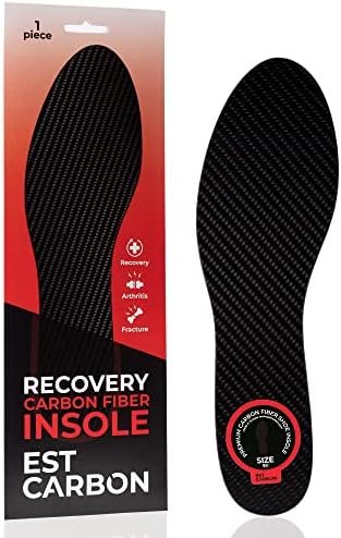 Carbon Fiber Insole for Men & Women 1PC | Hallux Rigidus, Morton's Toe, Arthritis, Broken Toe, Sesamoiditis Insole | Turf Toe Brace & Post Op Shoe Alternative | Mortons Neuroma Insert Men & Women