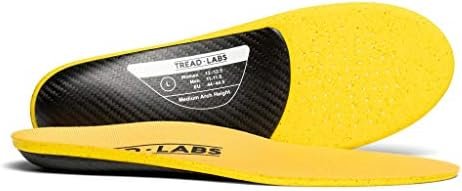 Dash Insoles for Men and Women – Ultra Firm Carbon Fiber Orthotic Arch Supports for Flat Feet to High Arches – Perfect for Soccer Boots, Cycling Shoes and Running Shoes
