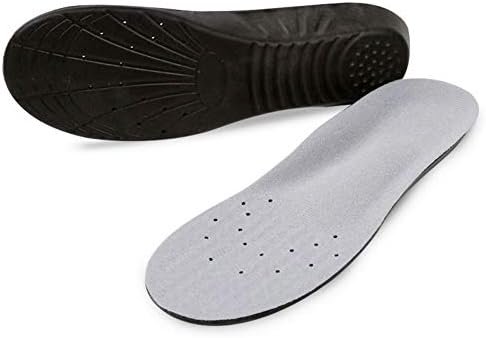 Shoe Insoles, Memory Foam Insoles, Providing Excellent Shock Absorption and Cushioning for Feet Relief, Comfortable Insoles for Men and Women for Everyday Use, M [US M: 6-9/W: 7-11] Black