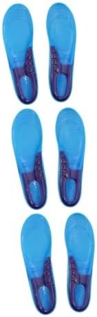 3 Pairs Sports Shoes Insoles Silicone Insoles Sports Shoes pad Running Insoles Basketball Men and Women