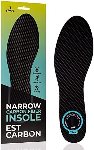 Carbon Fiber Insole 1PC | Carbon Fiber Shoe Insert for Women | Carbon Fiber Insole Women | Post Op Shoe Alternative | Turf Toe, Hallux Rigidus, Mortons Extension, Toe | Shoe Insole for Women Size 9
