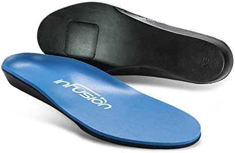 Infusion Ultra-Soft Shoe Insoles: Padded Foot Orthotic Inserts for Ultimate Cushion by Infusion Insoles (Lg: Men's 10-11 | Woman's 12-13)