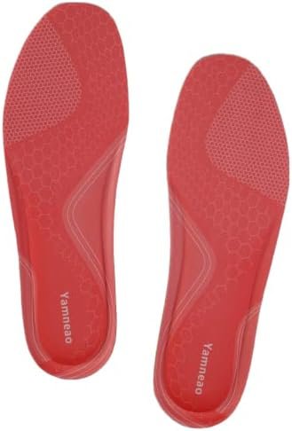 Memory OAM Insoles for Womens Mens Kids, Comfortable Replacement Insoles for Walking Shoes, Running Shoes, Sneaker, Hiking Shoes, Work Boot Cushioning Shoe Insert Pink Kid