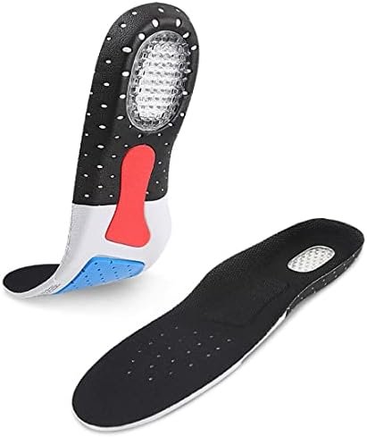 Shoe Insole Pad, Shoe Insert, Cutable Insole for Athletic Sports Running Hiking Basketball Bassball Football Bicycle Camping Hunting, Shock Absorbing Shoe Insole(Color B, Small-(4-7))